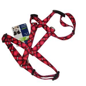 PET SUPLIES PLUS DOG RED/WHITE LARGE HARNES